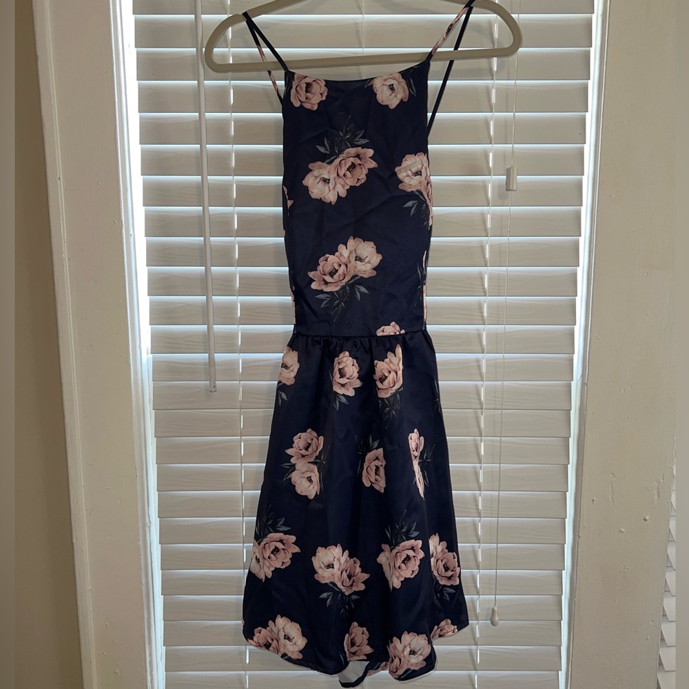 Charolette Russe Backless Cocktail Dress